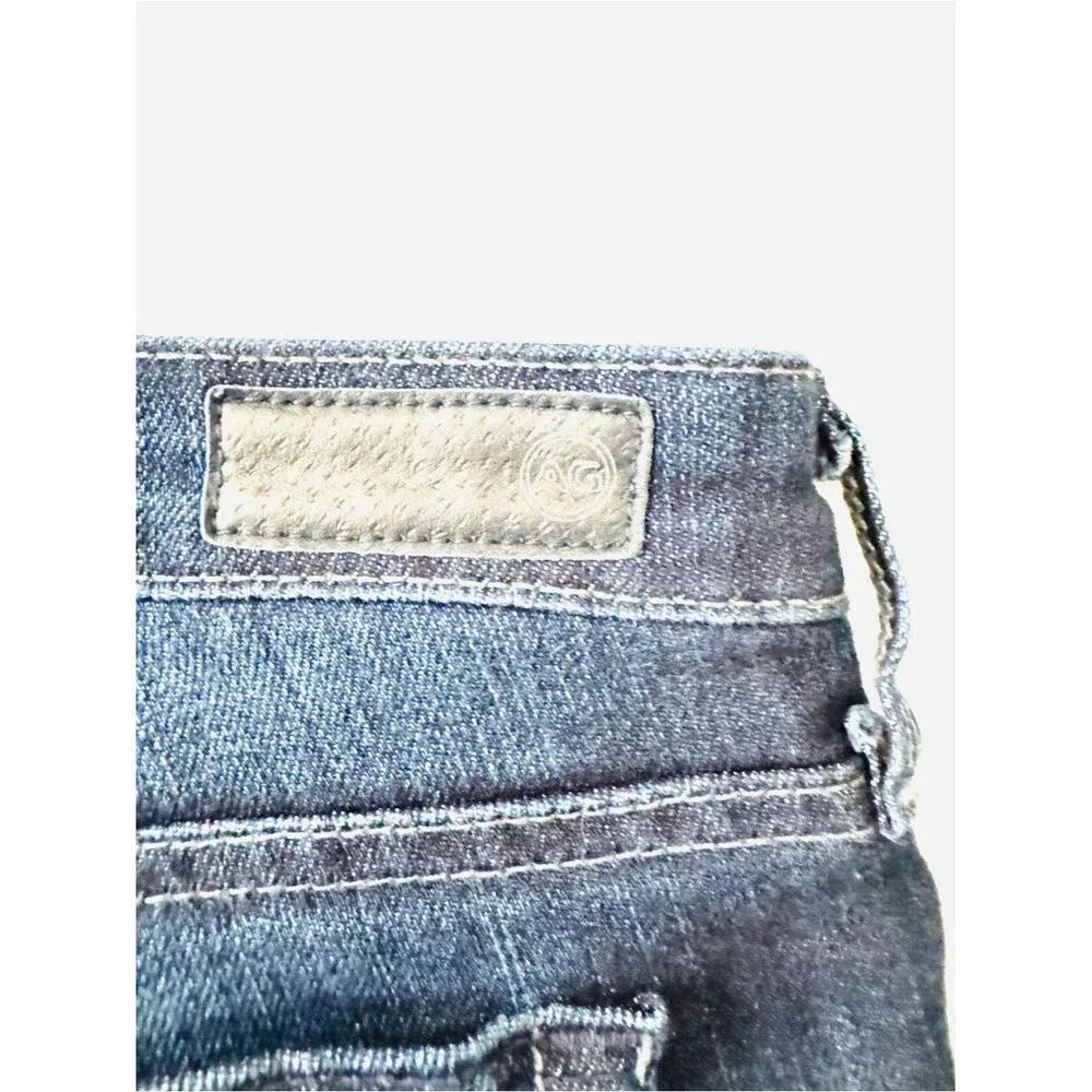 AG Adriano Goldschmied The Stilt Cigarette Leg Jeans 29R Dark Wash Stretch